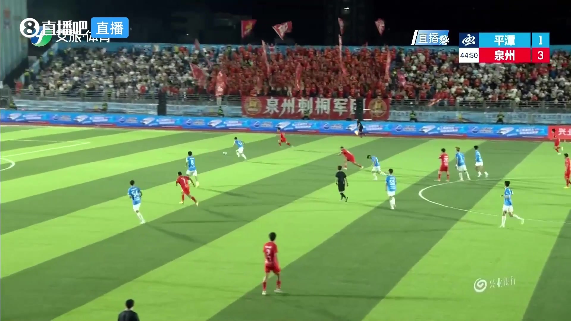 许琦补射完成梅开二度!泉州队4-1领先
