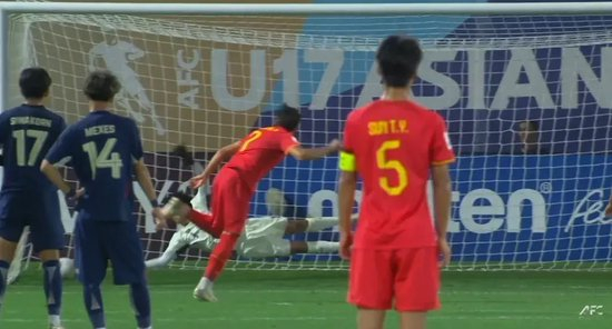 布尼亚明传射建功 U17国少2比0泰国取首胜仍出局 布尼亚明传射建功 U17国少2比0泰国取首胜仍出局